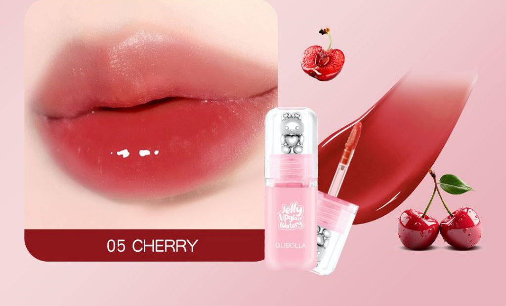رژ لب مایع براق ژلهای OUBOLLA Jelly Lip Gloss