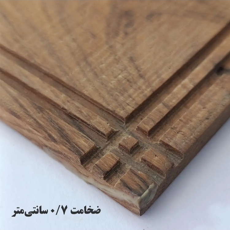 زیر قابلمه مربع چوبی